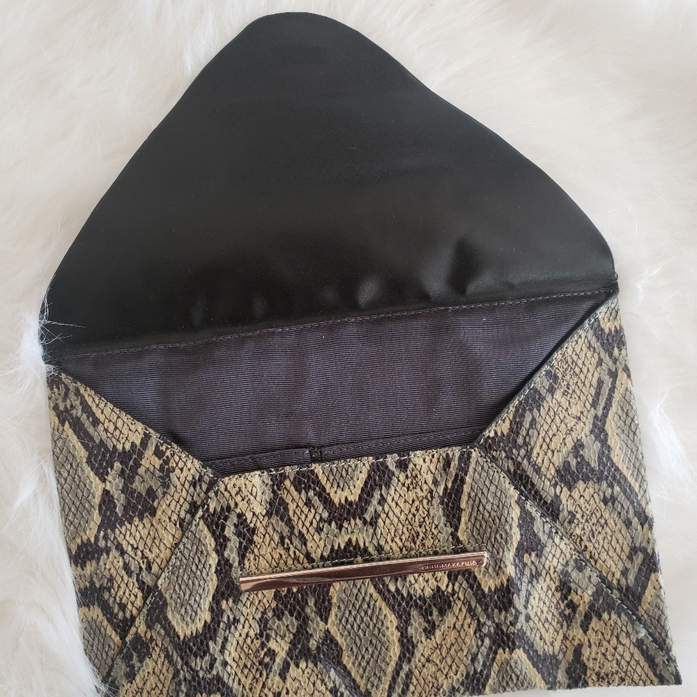 Bcbg "Harlow Python Print" Clutch - image 7